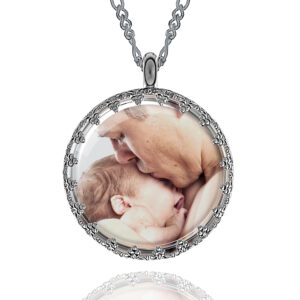 Round Shaped Memory Necklace