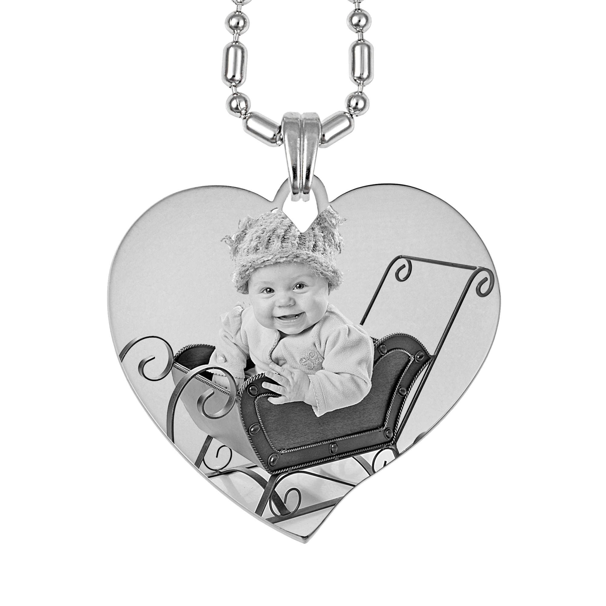 Timeless Heart Keepsake In Steel