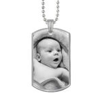 Forever With Me 3D Dog Tag Pendant