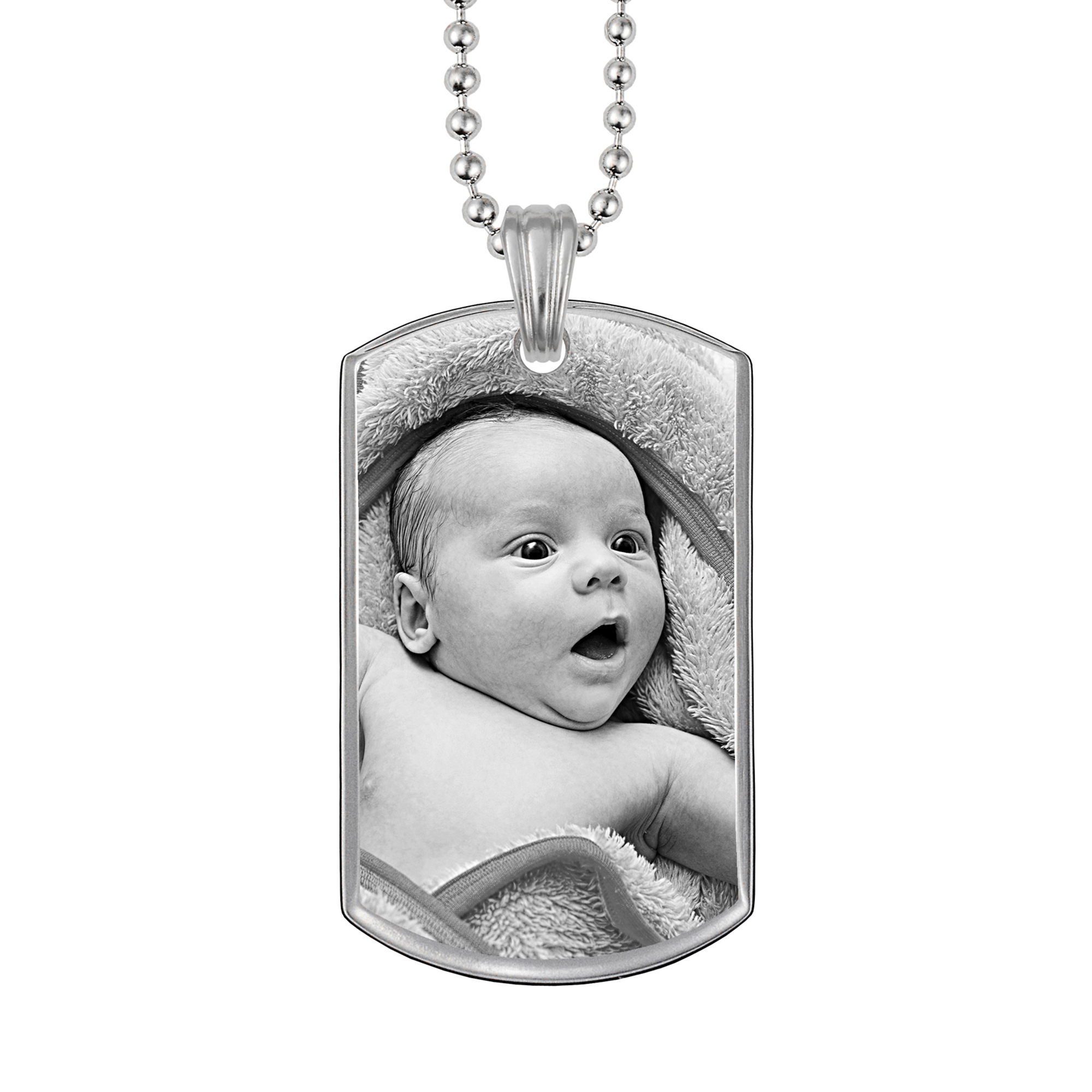 Forever With Me 3D Dog Tag Pendant
