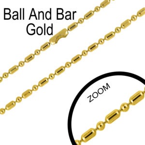 Ball And Bar Gold